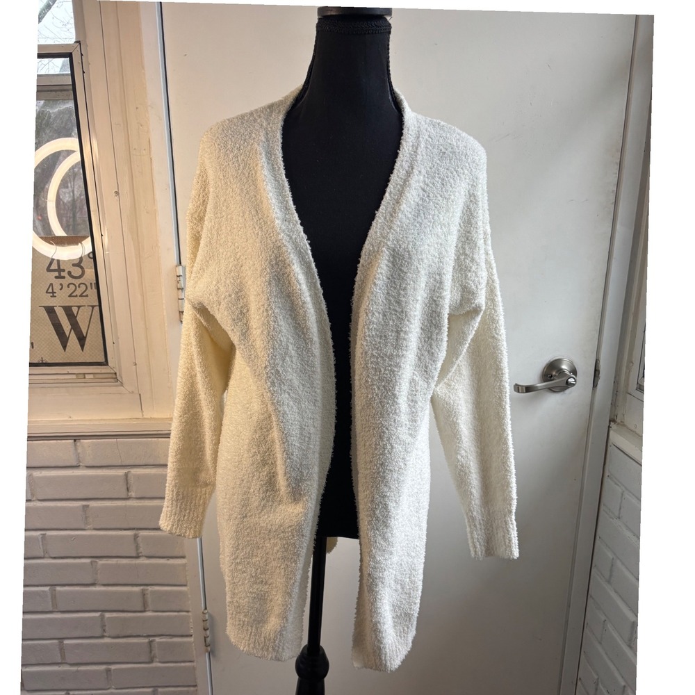 Baltic Born Cardigan Sweater XS Holiday Fuzzy Layered Winter Boho Cabincore